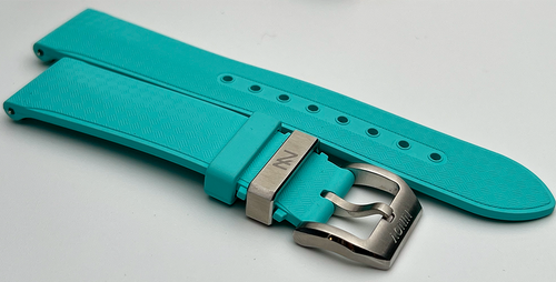 Light Blue Rubber Strap NV-RB-01